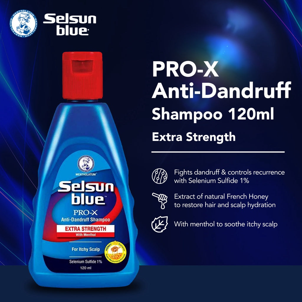 Picture of Selsun Blue Pro-X Extra Strength, Anti Dandruff Shampoo,12Oml