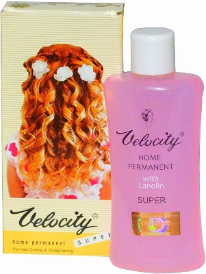 Picture of Velocity Home Permanent for Hair Curling and Straightening - 100 ml