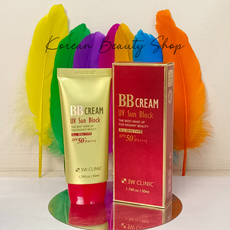 Picture of 3W Clinic UV Sun Block BB Cream SPF50 PA+++