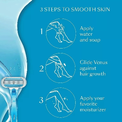 Picture of Venus Hair Removal Razor for Women Aloe Vera