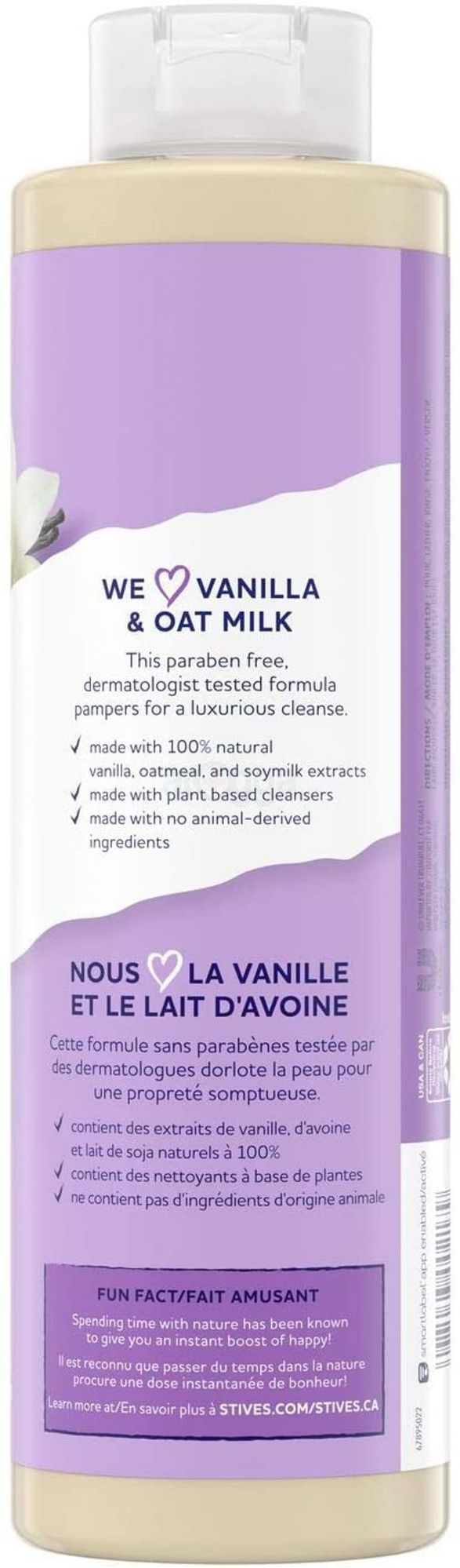 Picture of St. Ives Vanilla & Oat Milk Pampering Body Wash 650ml