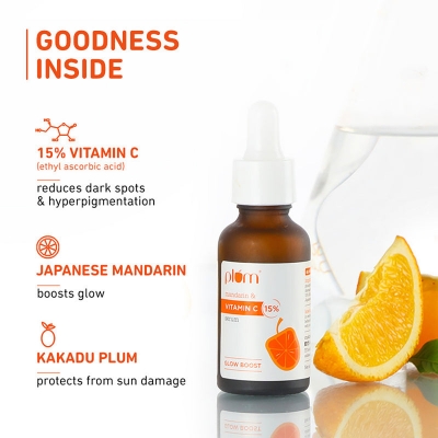 Picture of Plum 15% Vitamin C Face Serum with Mandarin - 20ml