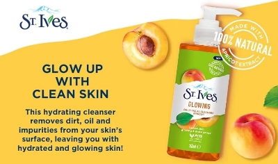 Picture of International European product skin care ST.Ives Glowing face wash used for male/female - 200 ml