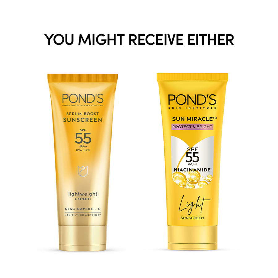 Picture of Pond's Sun Miracle Cream Gel Sunscreen-Protect & Bright 100g