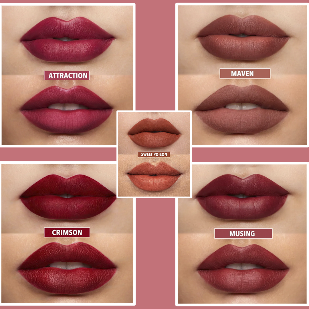 Picture of Sheglam Matte Allure Liquid Lipstick (Crimson)