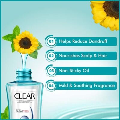 Picture of Clear Active Care Anti-Dandruff Hair Oil 150 Ml