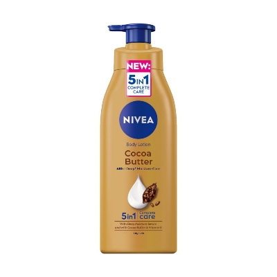 Picture of Nivea Cocoa Butter Body Lotion 400 Ml Rich Moisture Care for Smooth Soft Skin Daily Use