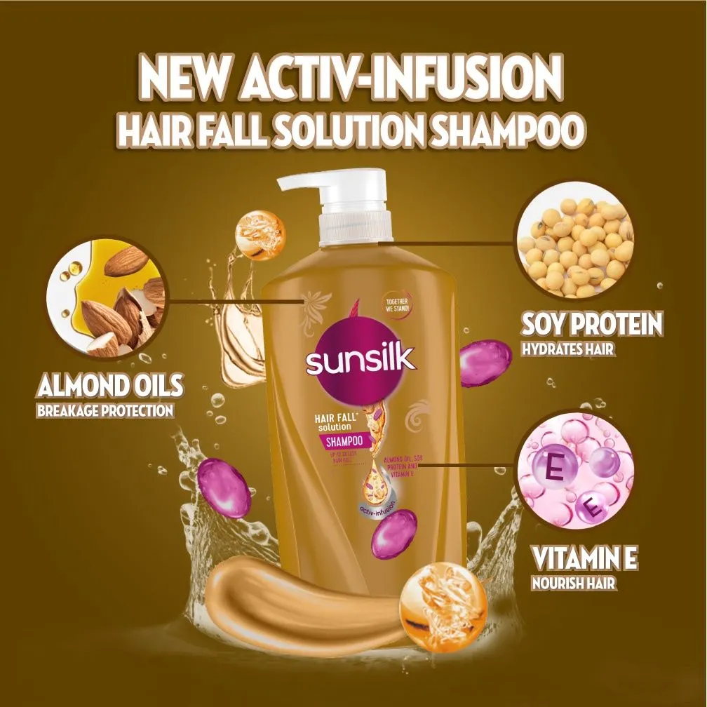 Picture of International Thailand product Sunsilk Hair Fall solution shampoo 625 ML