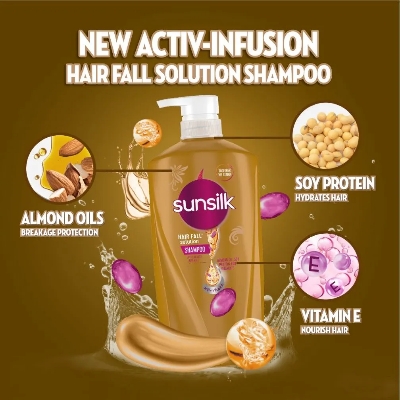 Picture of International Thailand product Sunsilk Hair Fall solution shampoo 625 ML