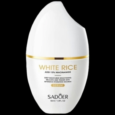 Picture of Sadoer Brightening, Lifting and Moisturizing Essence White Rice Niacinamide Serum - 50ml