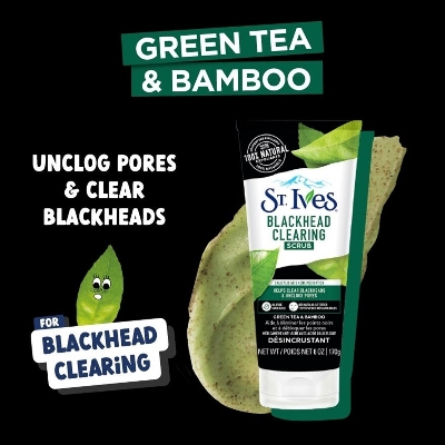 Picture of International USA product ST Ives Blackhead Clearing face scrub - 170 GM