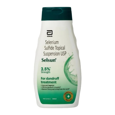 Picture of Abbott Selsun Shampoo for Dandruff 120ml