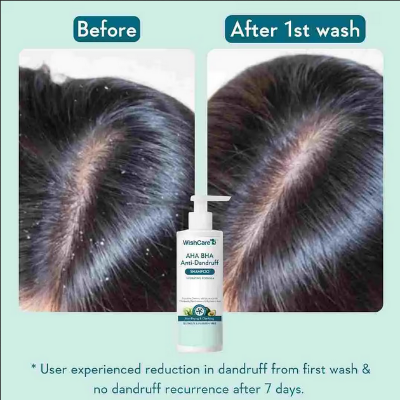 Picture of WishCare AHA BHA Anti-Dandruff Shampoo 250ml