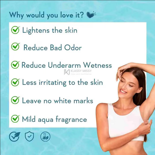 Picture of WishCare Underarm Roll On Serum with 5% AHA & 3% Kojic Acid 50ml