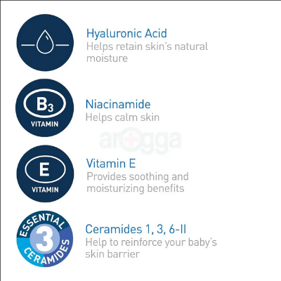 Picture of Cerave Baby Moisturizing Lotion with 3 Essential Ceramides & Vitamin E--237ml