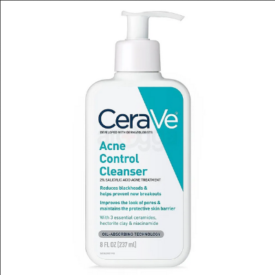 Picture of Cerave Acne Control Cleanser with 2% Salicylic Acid Acne Treatment-237ml