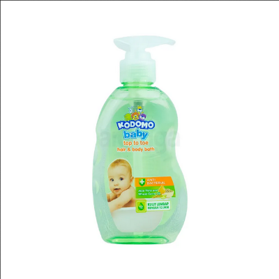 Picture of Kodomo Top to Toe Anti Bacterial Hair & Body Bath with Aloe Vera & Wheat Germ Oil-400ml
