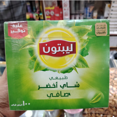 Picture of Lipton Pure Green Tea 100 Teabags(UAE)