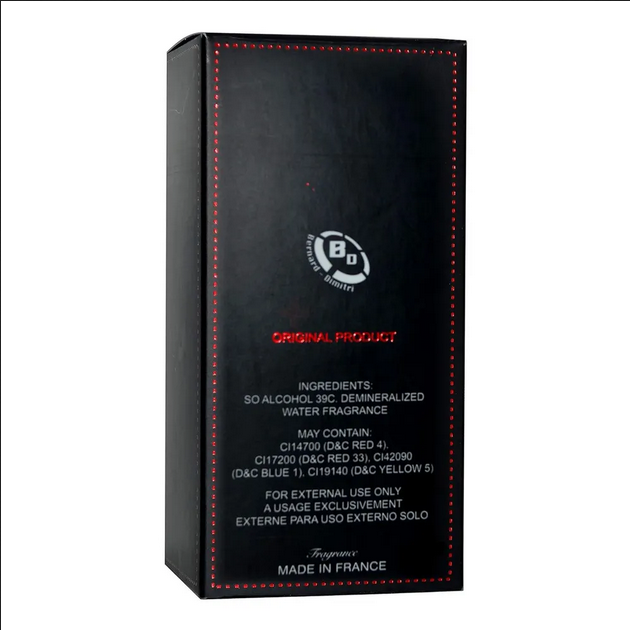 Picture of Bernard Dimitri Hot Black Eau de Toilette For Men-100ml