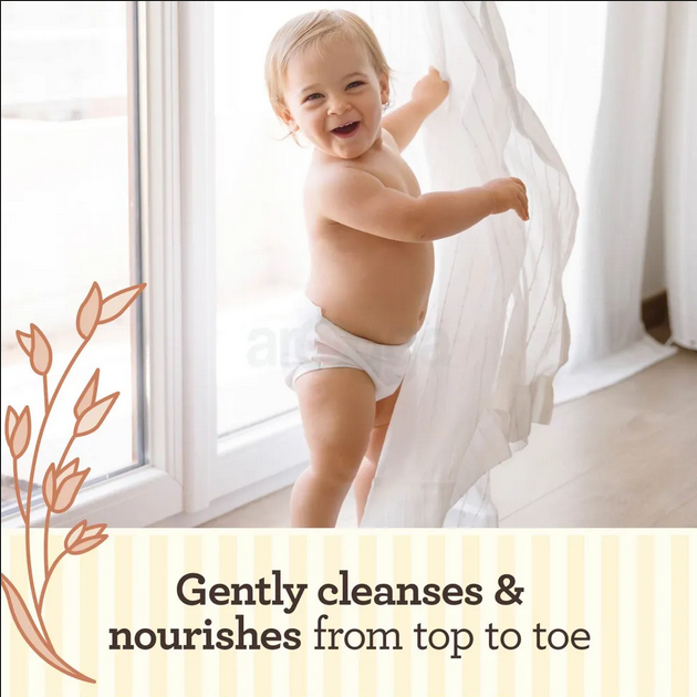 Picture of Aveeno Baby Daily Care Hair & Body Wash for Sensitive Skin with Natural Oat Extract-250ml