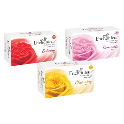 Picture of ENCHANTEUR PERFUMED SOAP 3X125GM