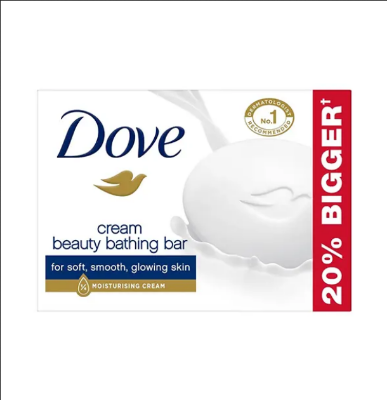 Picture of Dove Cream Beauty Bathing Bar Soap - 60g indian