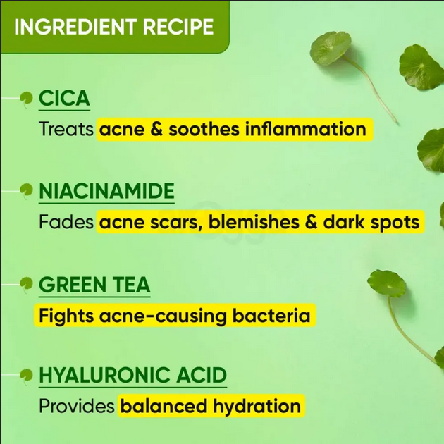 Picture of Dot and Key Cica Calming Skin Renewing Night Gel with Niacinamide & Green Tea-60ml