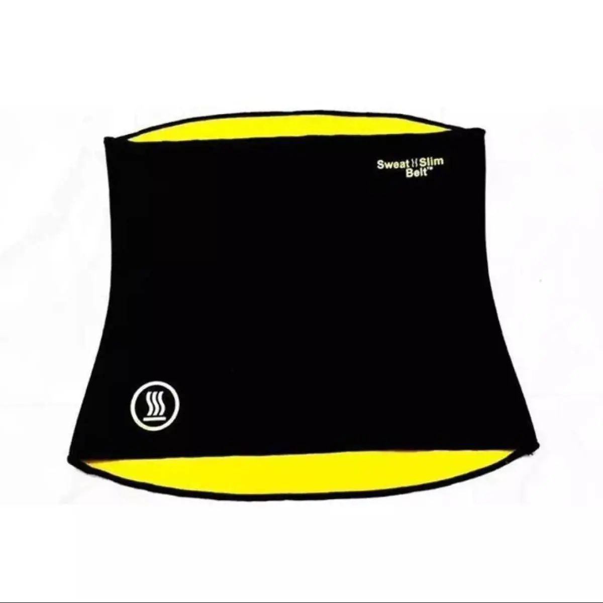 Picture of Sweat Slim Belt - Black and Yellow (India) - Slim Belt
