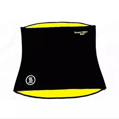 Picture of Sweat Slim Belt - Black and Yellow (India) - Slim Belt