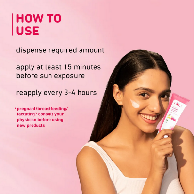 Picture of Plum Squalane & Vitamin E Dewy-Bright Sunscreen SPF 50 PA+++ 50gm