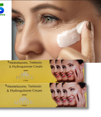 Picture of Myfair Cream Hydroquinone +Tretinoin + Mometasone Furoate-20g-indian
