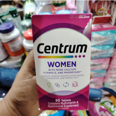 Picture of Centrum Women, Complete Multivitamin & Mineral Supplement, 90 Tablets