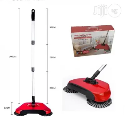 Picture of Fully Automatic Hand Push Sweeper Mop Sweep Broom Dustpan Combination Suit - SWPDG