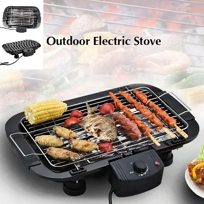 Picture of Electric BBQ Grill Machine - Black