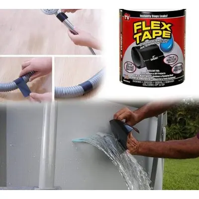 Picture of HA Flex Tape Strong Rubberized Waterproof Tape Pipe Repair Strong Waterproof Glue