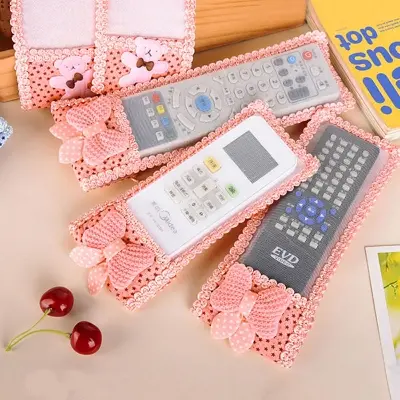 Picture of All TV Remote Control Cover Air condition Remote Control Cover Textile Protective Bag