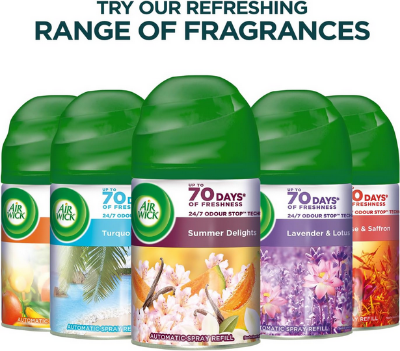 Picture of Air Wick 250 ml - Automatic Room Freshener, Bathroom Freshener and Room Spray Lavender