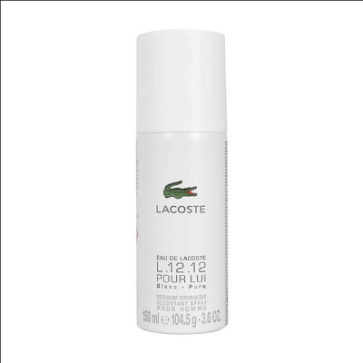 Picture of Lacoste Eau De Lacoste L.12.12 Blanc Pure Deodorant Spray – 150ml
