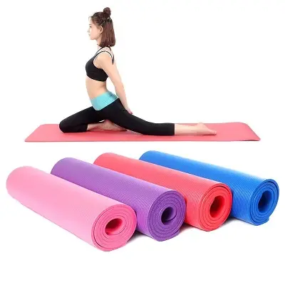 Picture of Yoga Mat Fitness & Exercise Mat with Carrying Strap Yoga Mats