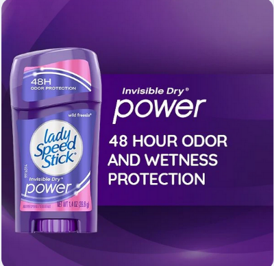 Picture of Lady Speed Stick Invisible Dry Power Antiperspirant Deodorant Wild Freesia 65g