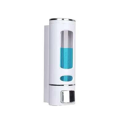 Picture of Wall Mounted Liquid Soap Dispenser Bathroom Soap Dispenser Liquid Soap Pump Bathroom Shower Shampoo Soap Pot Touch Soap Dispenser