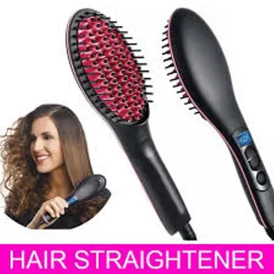Picture of Simply Straight Ceramic Brush Hair Straightener