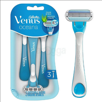 Picture of Gillete Venus Aloe Oceana 3Pcs Razor for Women