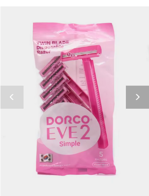 Picture of The razor razor razors are one-time Dorco Eve 2 Simple, 5 grand