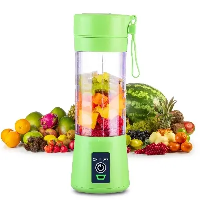 Picture of Electric Portable  Blender 380ML Home Smart Fruit Juicer Machine Vegetable Juice Mixer USB Rechargeable Food Processor Cup