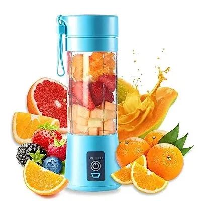 Picture of Electric Portable  Blender 380ML Home Smart Fruit Juicer Machine Vegetable Juice Mixer USB Rechargeable Food Processor Cup