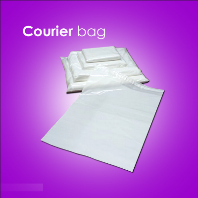 Picture of 9×9×2 Courier/Shipping Poly Bag White - 100pcs