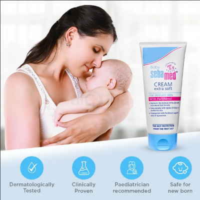 Picture of Sebamed Extra Soft Baby Cream for Delicate Skin with Panthenol 50ml