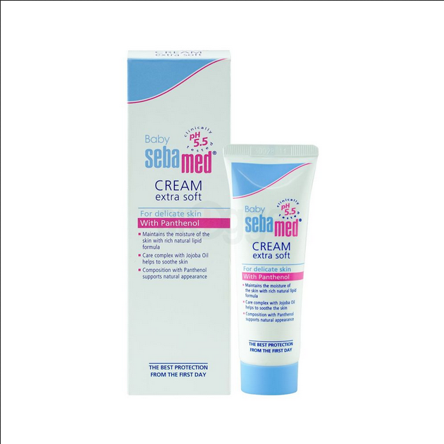 Picture of Sebamed Extra Soft Baby Cream for Delicate Skin with Panthenol 50ml