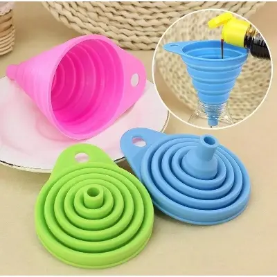 Picture of Portable Mini Silicone Collapsible Funnel